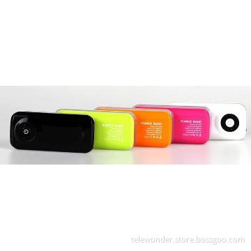 Hot selling 5000mAh portable power bank for this summer